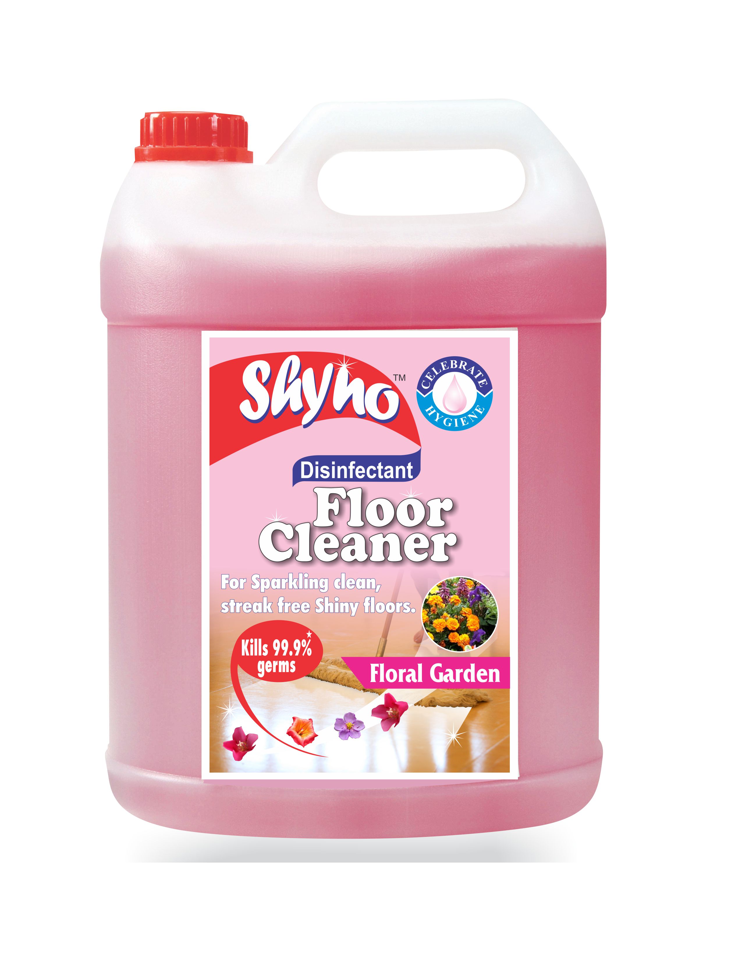 Shyno Disinfectant Floor Cleaner Floral Garden, 5 Litres (₹599.00)