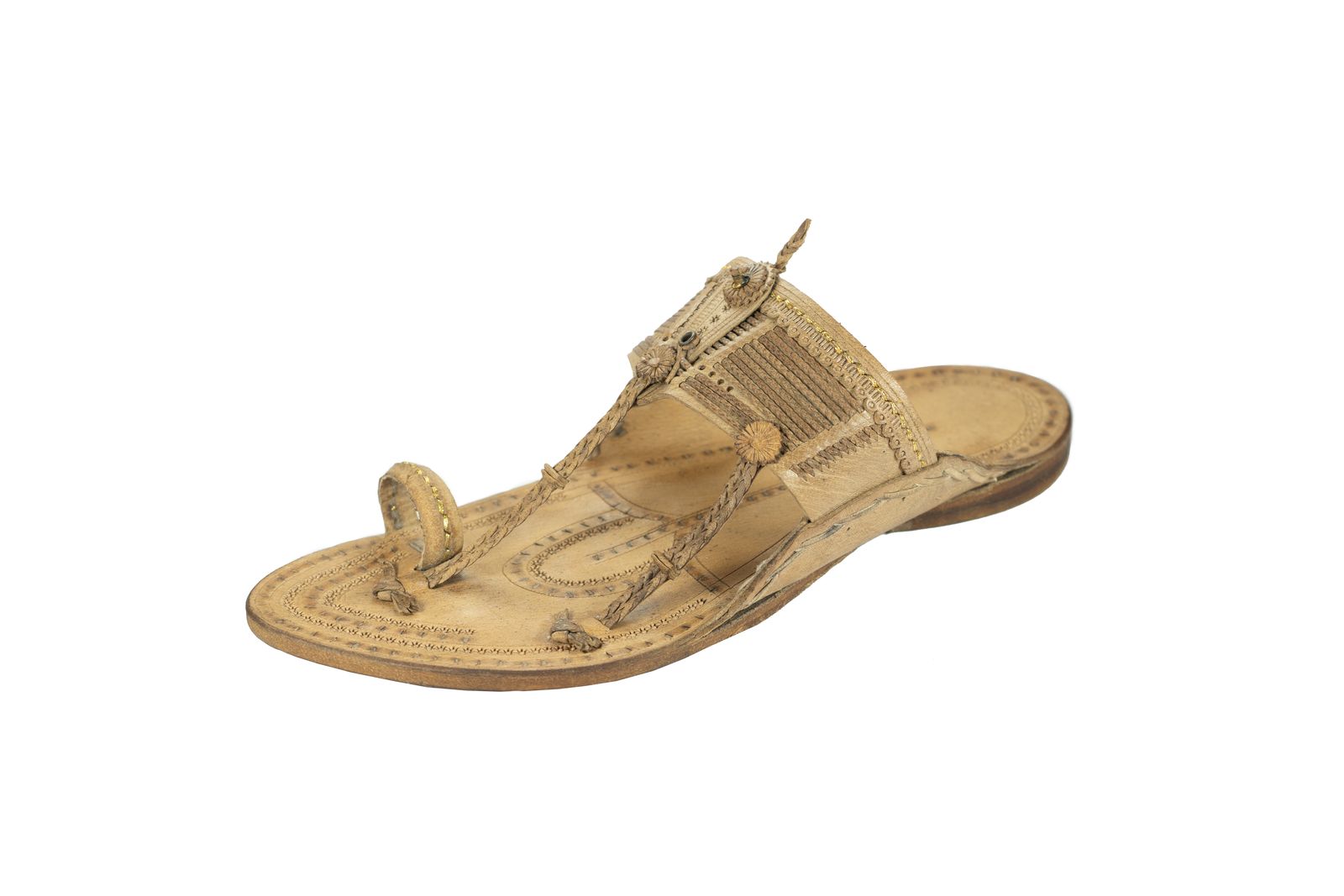 kolhapuri chappal gents black