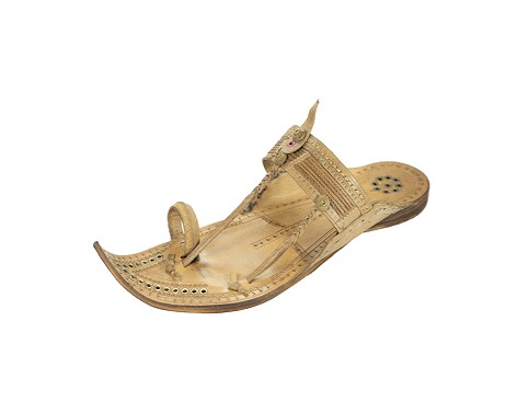 kolhapuri chappal gents black