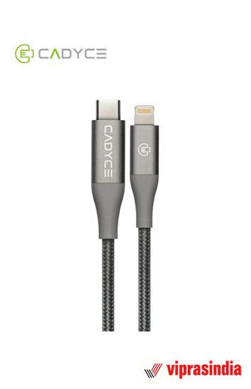 NEXT ONE USB-C TO LIGHTNING METALLIC CABLE SPACE GRAY - NEXT ONE