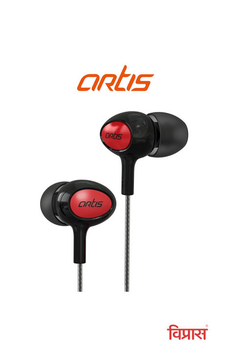 Headphones with Mic Artis E400M (₹450.00)