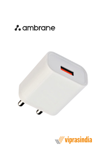 Wall Charger USB Connector Ambrane Uni-18 With Type-C Cable 