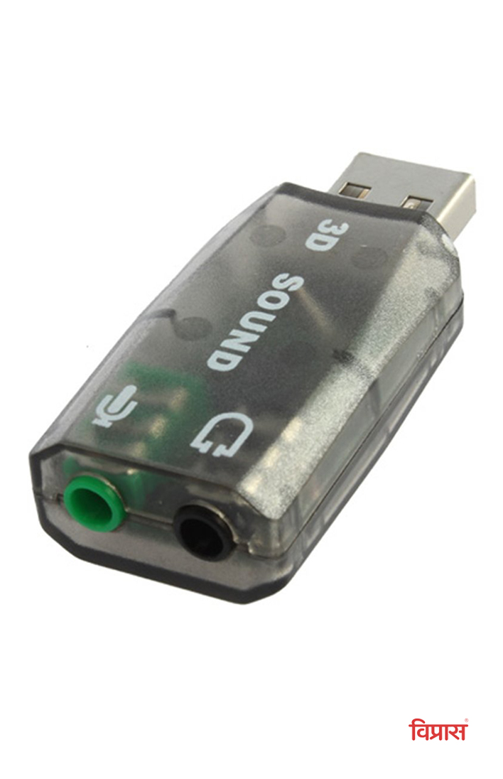 USB To Sound USB 2.0 Sound Card(Green)