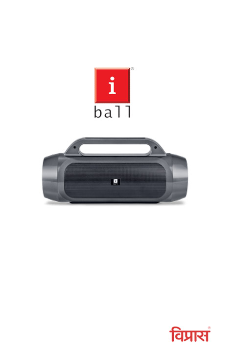 Speaker Iball Punch with BT/USB/MSD/FM/AUX