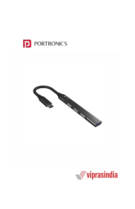 Hub 4 Ports Type C Portronics Mport 31C