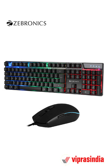 Keyboard Gaming Combo Zebronics ZEB-WAR