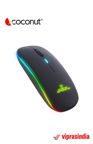  Mouse WM20 Lucid Wireless + Bluetooth, Rechargeable, Dual Connectivity