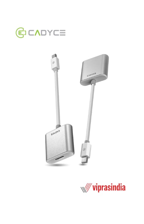 Cadyce Mini DisplayPort to HDMI Adapter with audio support CA-MDHDMI
