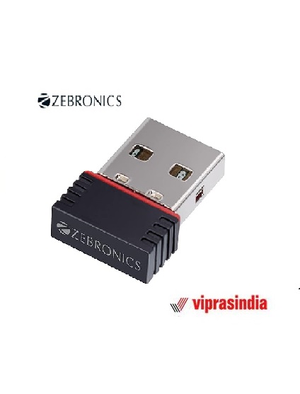 Wireless Adapter Zebronics ZEB USB150WIFI For Desktop