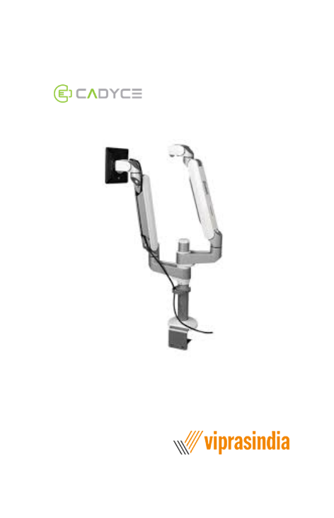  Dual Monitor Arms Cadyce CA-MRM202