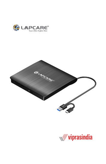 External DVD Writer Lapcare Cruz USB & Type-C