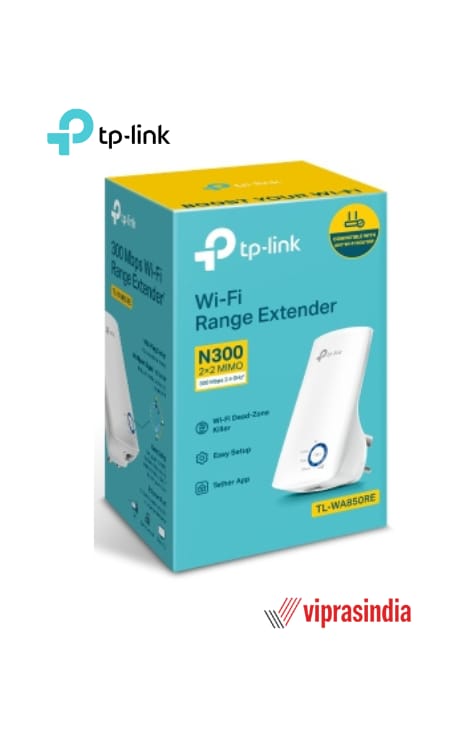  Range Extender TP-Link TL-WA850RE 300Mbps Universal Wi-Fi (White)