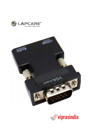 Converter Lapcare VGA to HDMI Converter with Audio LOIOVG8302