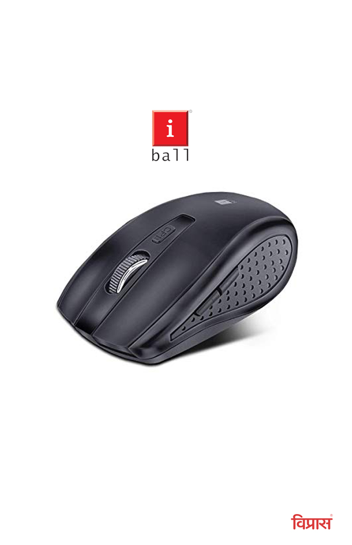 Wireless  Mouse iBall Freego G18 2.4GHz  (Black)
