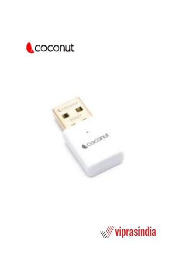 Wireless -N Adapter Coconut WA 05 150 Mbps USB 