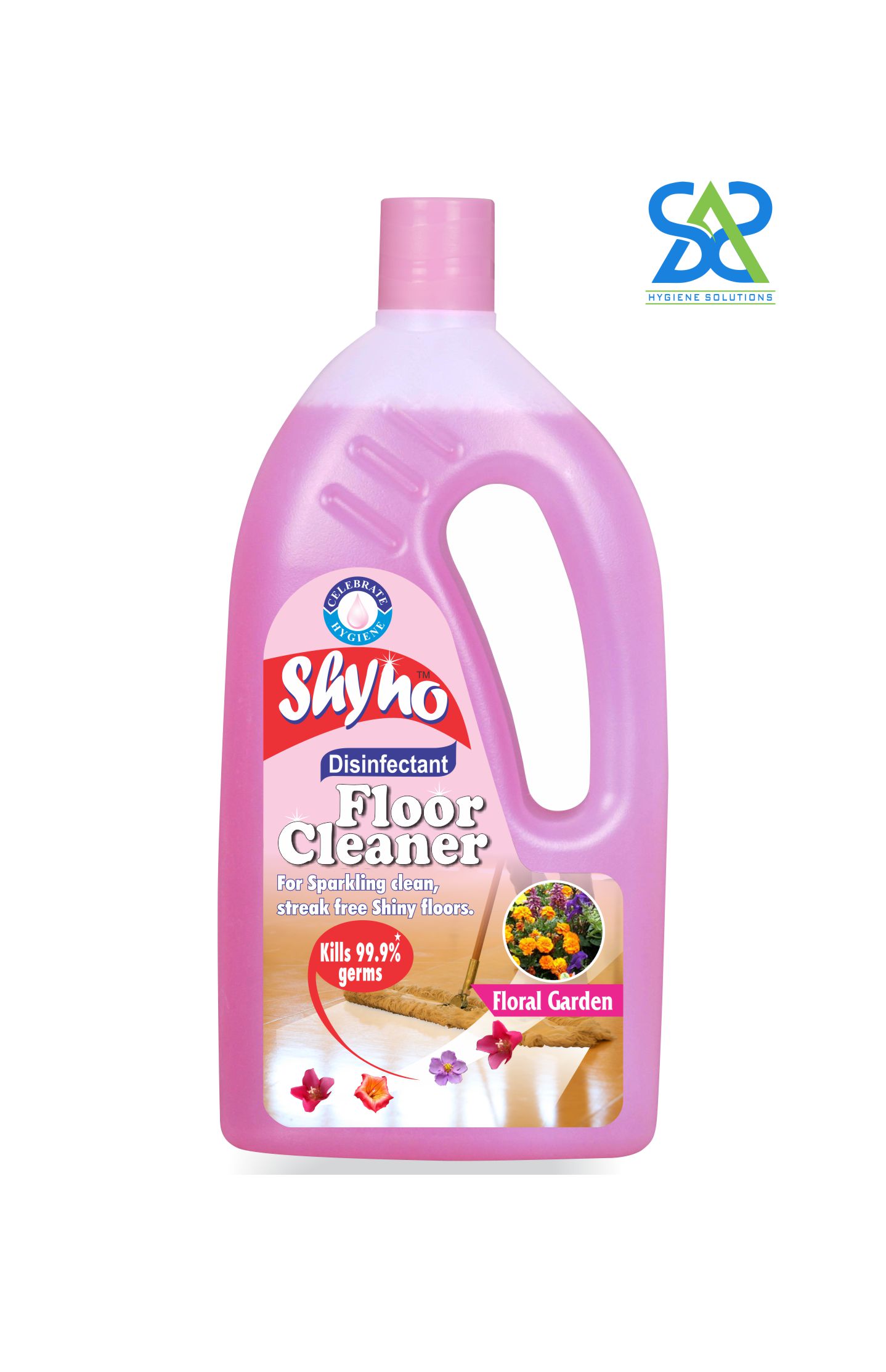 Shyno Disinfectant Floor Cleaner, 475 ml Floral Garden (₹65.00)