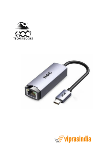 Cable HOC Technologies VINATA USB 2.0 to RJ45 Converter Ethernet 10/100 Mbps Network Adapter