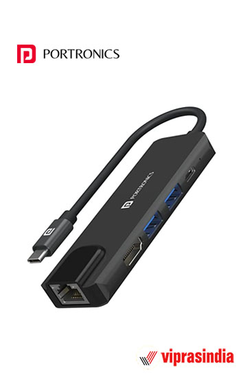 Hub 5-In-1 Type C Portronics Mport 51 POR 1557