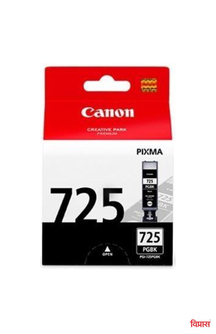 Cartridge Black Canon PIXMA PGI-725 Ink PGBK