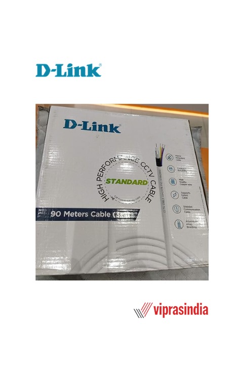 Cable D-Link Cctv Standard 90Mtr 3+1 for Camera