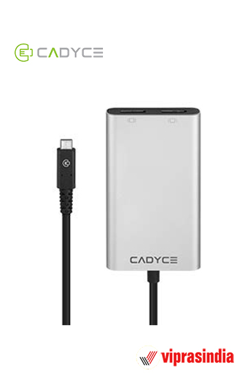 Thunderbolt 3 to Dual DisplayPort  Adapter Cadyce CA-T3DP