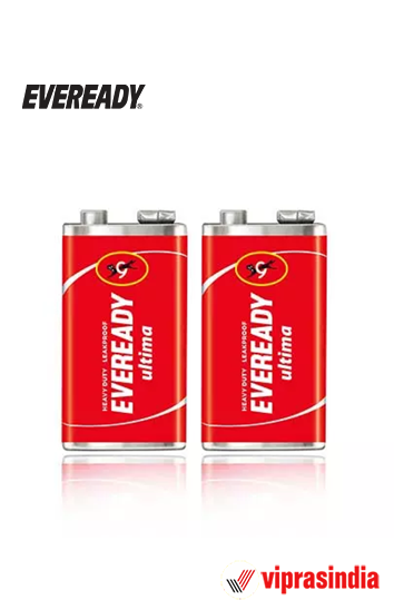 Battery Eveready 9 Volt 2 nos