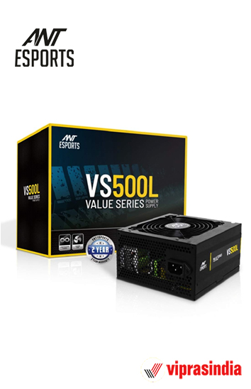 Power Supply  Ant Esports  VS500L (SMPS)