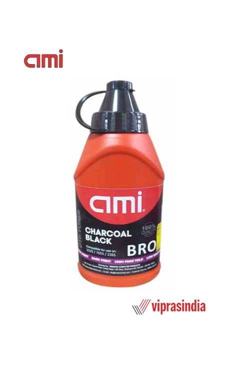 Toner Ink Powder AMI Charcoal Black For Brother