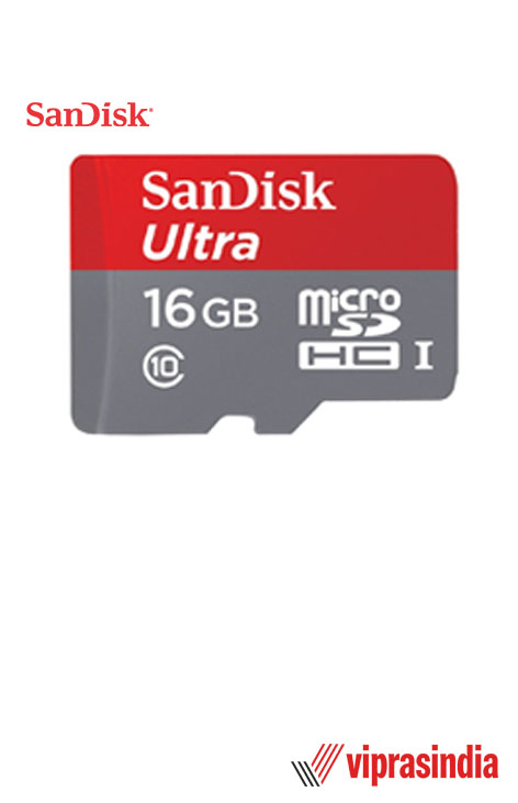 Memory Card Sandisk Ultra MicroSDHC 16 GB 