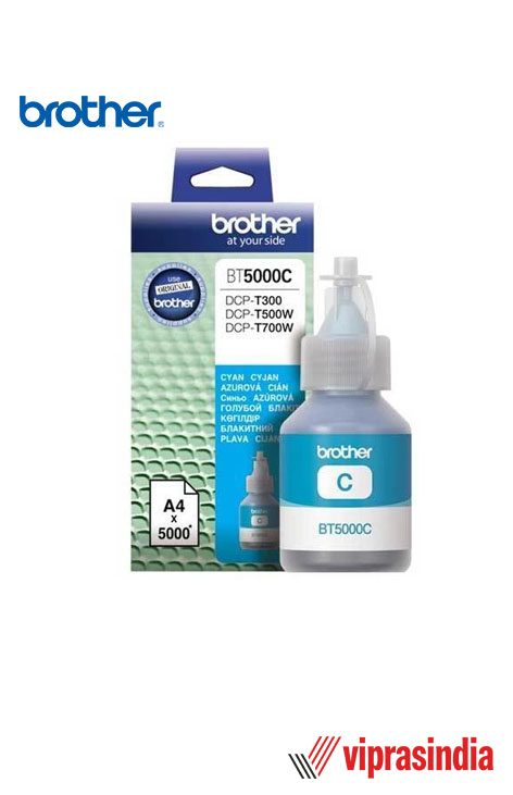 Ink Bottle Brother BT5000C 48.8ml Cyan