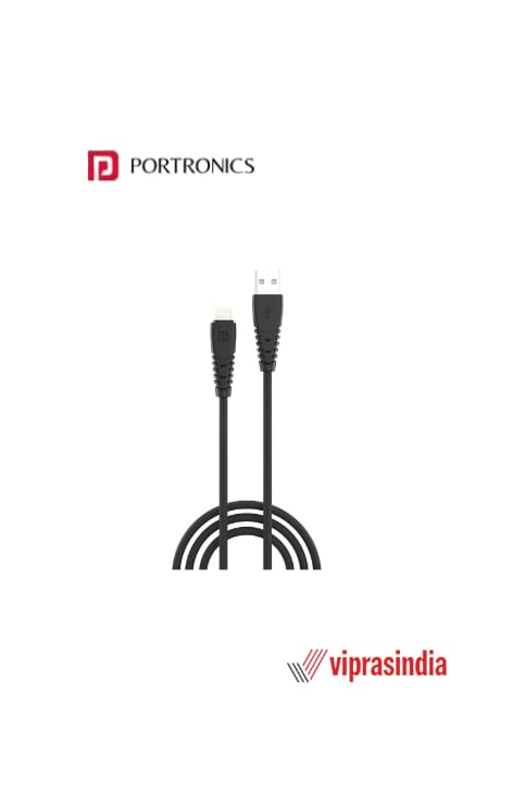 USB cable Portronics Konnect Core POR 655 8 Pin 