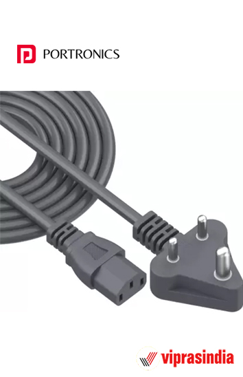 Power Cable Desktop Portronics Konnect G1 PQR 1712