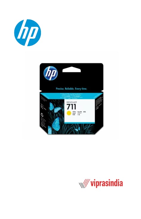 Cartridges HP 711 Yellow Design Jet Ink