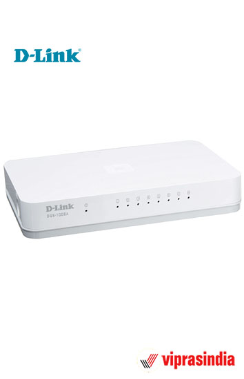 Network  switch  D-Link DGS_1008A 8_ Port Gigabit Easy Desktop  switch