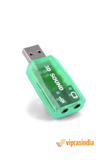 USB To Sound USB 2.0 Sound Card(Green)