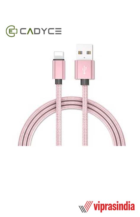 Cadyce CA-ULCR (2m) USB Sync Lightening Cable (Cadmium Rose)