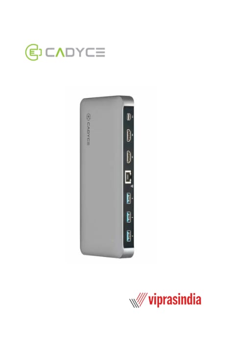 Professional Docking Station USB-C with 100W Charging Cadyce CA-CDPRO