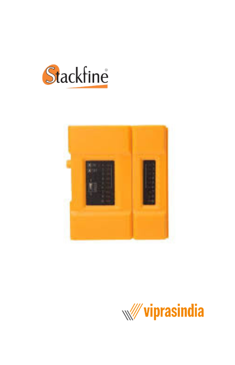  Lan Cable Tester Stackfine RJ45 and RJ11 GI 14B