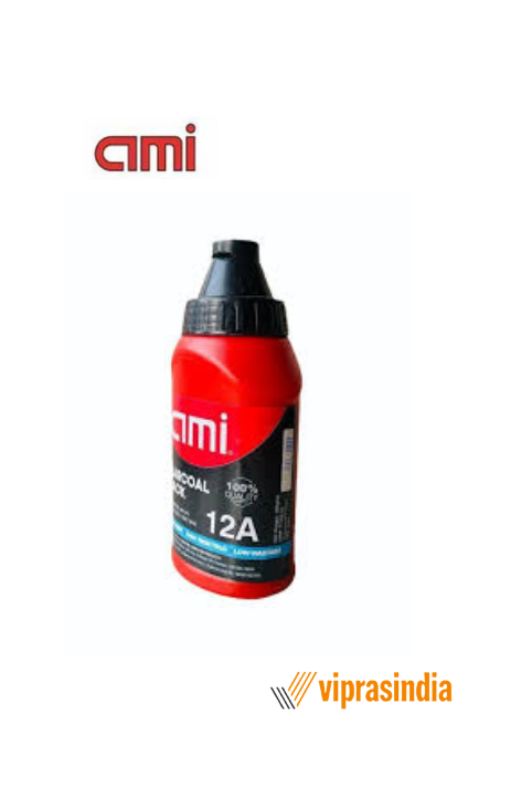 Toner  Powder AMI 12A Charcoal Black For HP
