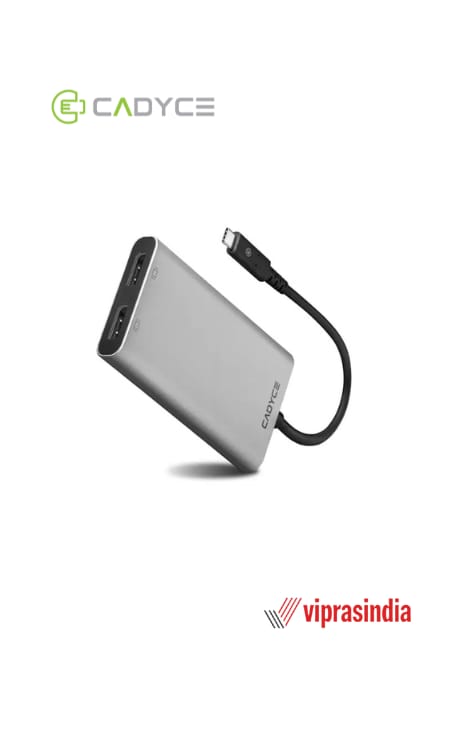 Thunderbolt 3 to Dual DisplayPort  Adapter Cadyce CA-T3DP