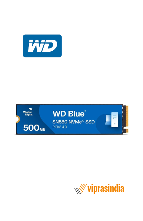 SSD WD 500GB SN580 NVME Blue