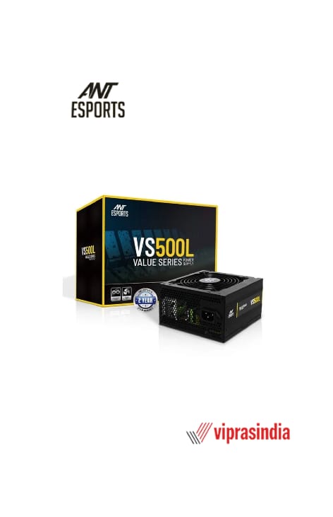 Power Supply  Ant Esports  VS500L (SMPS)