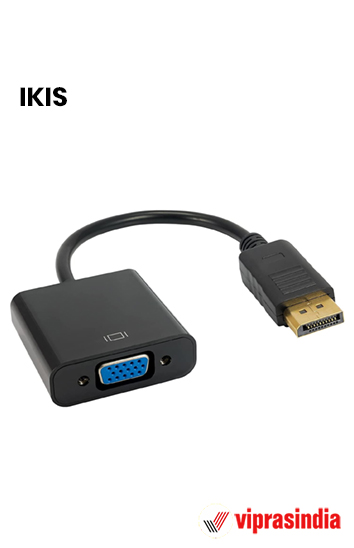 Display Port to VGA Adapter (Male to Female)