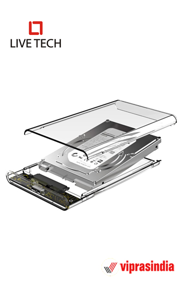 USB 3.0 Hard Disk Enclosure Case for Laptop Live Tech HDC 06 2.5