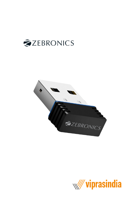 Wireless Adapter Zebronics ZEB USB150WIFI For Desktop