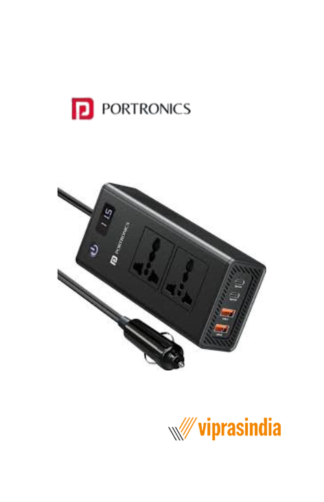 Car Inverter Portronics Zaptor POR 3269 Black 