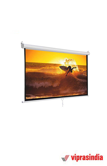 Projector Screen 6x8 Instalock with Stand 