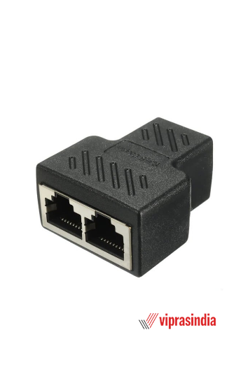 Lan splitter RJ 45 1 in 2 Out Coupler
