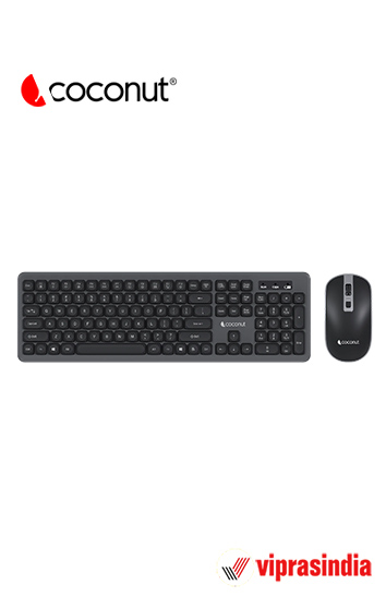 Keyboard and Mouse  Wireless Combo Coconut Admire