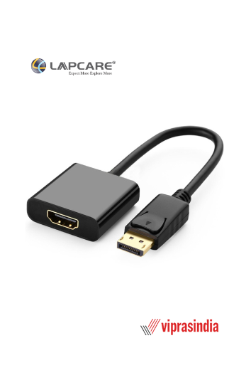 Cable Lapcare DP to HDMI converter with 20cm LOIOHD8300